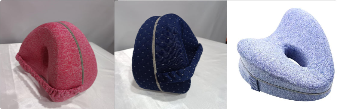 Heart-shaped Memory Foam Leg Pillow Contour Legacy Leg Pillow
