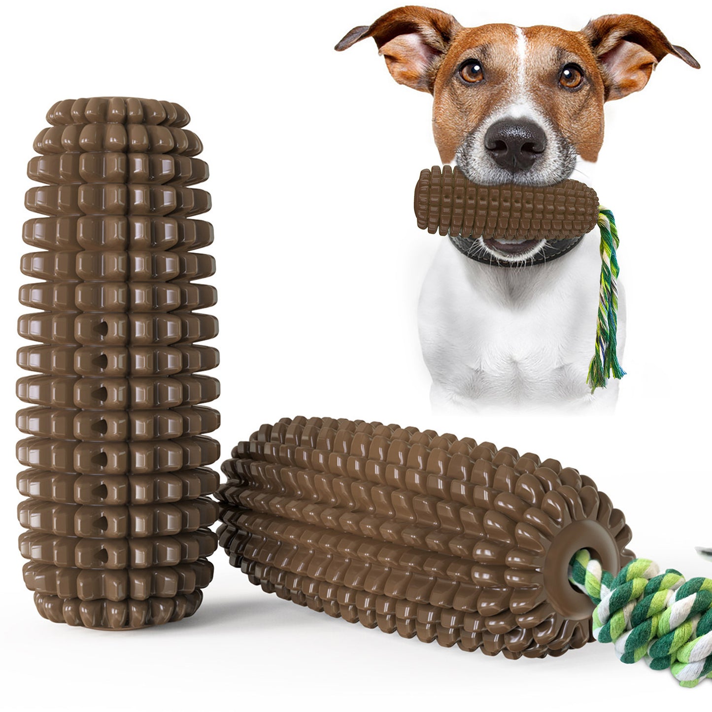 TUGME Dog Corn Molar Stick Chew Resistant Toy