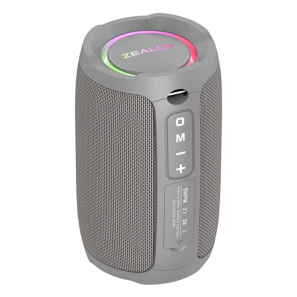 Fanatic S49 New Wireless Bluetooth Speaker Subwoofer Mini Speaker Waterproof Portable Outdoor With Light