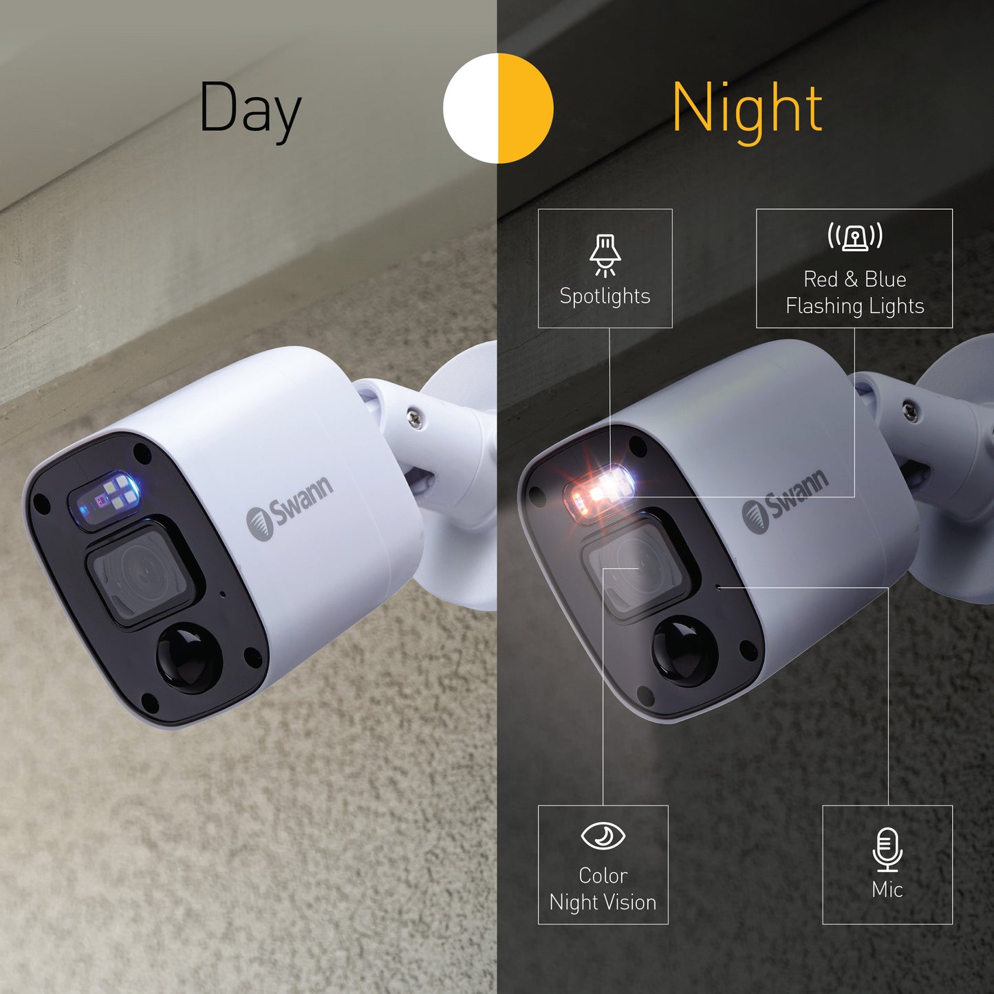 Swann 4K 1TB 8-Channel Wired DVR CCTV Kit with 4 Bullet Cameras