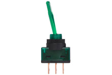 Maplin SPST Illuminated Toggle Switch - Green