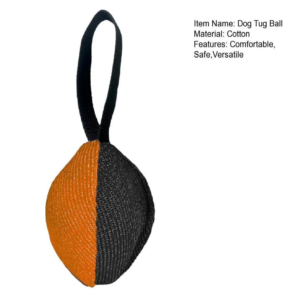 TUGME Linen Tug Toy With Pull Tab Durable Interactive Dog Training Tool For Prey Drive Retrieval Agility Development
