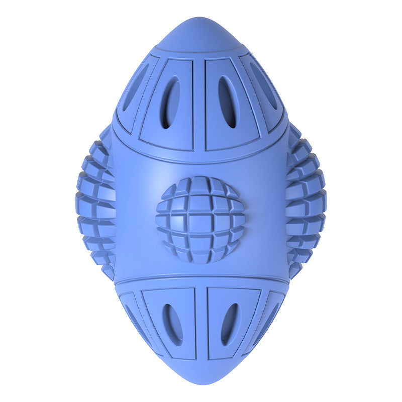 TUGME Space Capsule Rubber Puzzle Interactive Dog Toy