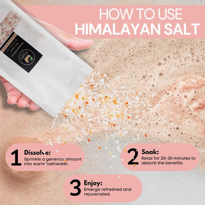 Anyu Calm - Eco Bath London Himalayan Bath Salt Course Plain - 1 KG