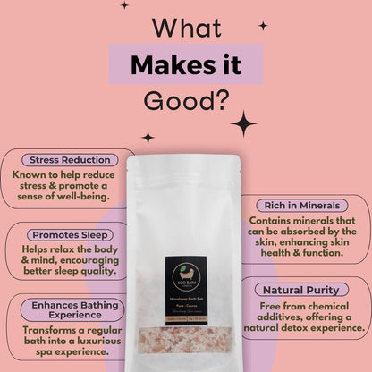 Anyu Calm - Eco Bath London Himalayan Bath Salt Course Plain - 1 KG
