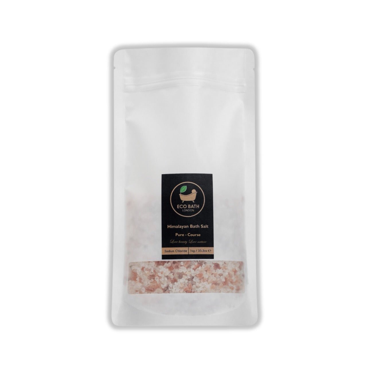 Anyu Calm - Eco Bath London Himalayan Bath Salt Course Plain - 1 KG