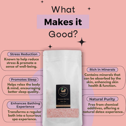 Eco Bath London Himalayan Bath Salt Fine Grade - 1 KG