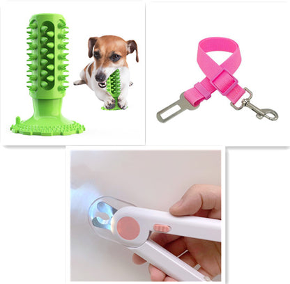 TUGME Teeth Cleaning Dog Toothbrush Sucker Molar Stick Dog Bite Toy