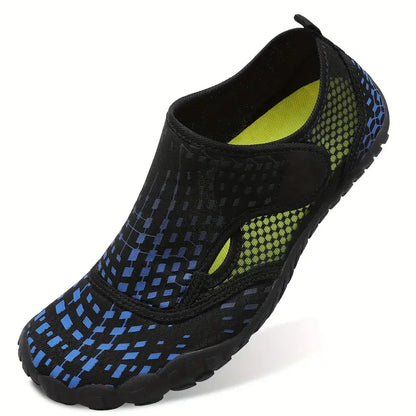 Women's Barefoot Aqua Shoes, Comfy Breathable Quick Drying Water Shoes, Suitable For Beach Diving Fitness Surfing for Koningsdag/King's Day Lake blue & other colors