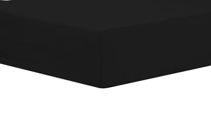 Extra Deep Pocket Fitted Sheet for Thick Mattresses Super Soft Indus Valley Cotton Blend Bedding OEKO-TEX Certified in Multiple Colours by OLIVIA ROCCO