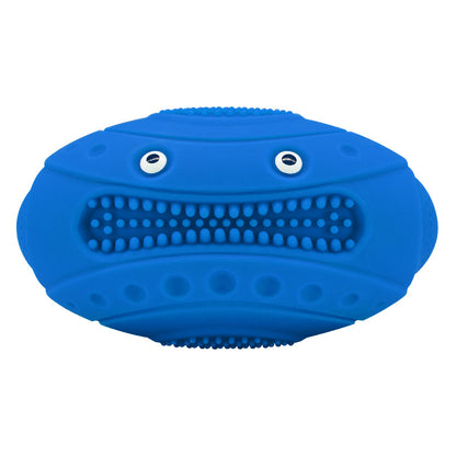 TUGME Creative Frog Rugby Water Floating Dog Toy Sound