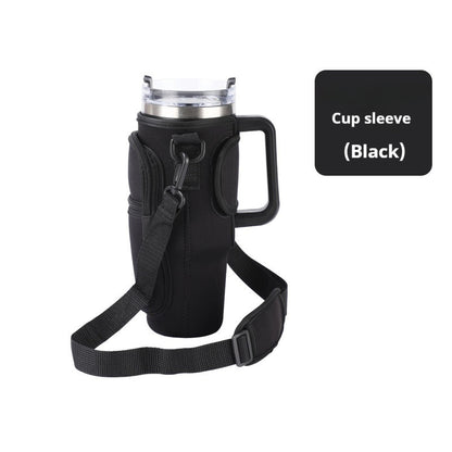 Cup Cover Car Handle Cup Cup Cover Crossbody Strap