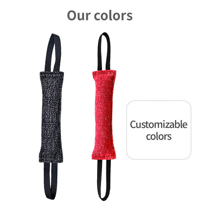 TUGME Durable Dog Bite Stick Creative Dog Tug Chew Stick For Teeth Cleaning, Ideal For Medium Breeds Stick For Interactive