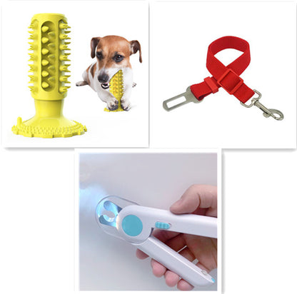 TUGME Teeth Cleaning Dog Toothbrush Sucker Molar Stick Dog Bite Toy