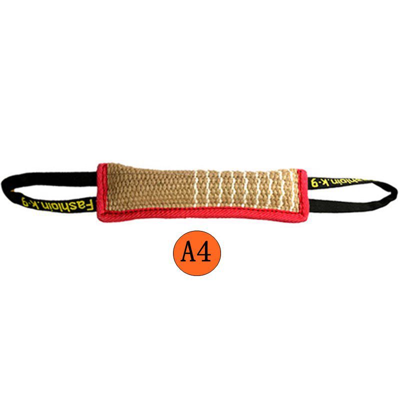 TUGME 30cm Molar Coarse Hemp Biting Stick, Bite-resistant Training Dog Stick, Dog Biting Stick, Dog Playing