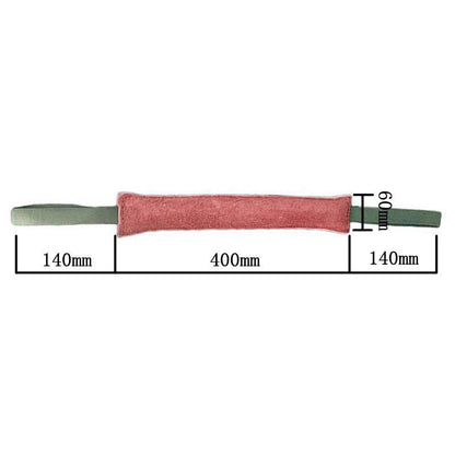 TUGME Dog Biting Stick Training Stick Biting Cowhide Biting Stick Training Dog Bite Force Training