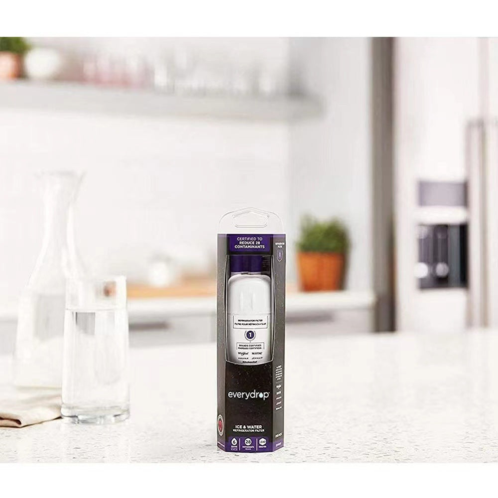 Refrigerator Filter Element Water Filter EDR1RXD1 Capacity: 200 gallons (1 to 4 Pack)