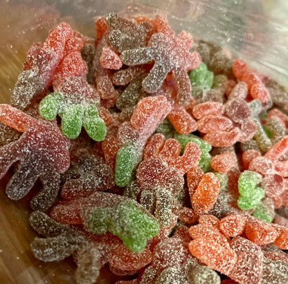 Fizzy spiders (gluten free)