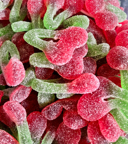 Sour twin cherries