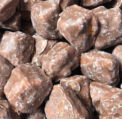 Chocolate covered Cinder Toffee