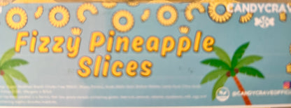 Fizzy pineapple slices (vegan)