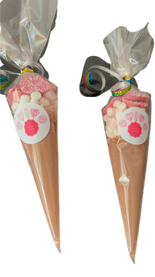 Cadburys hot chocolate cone