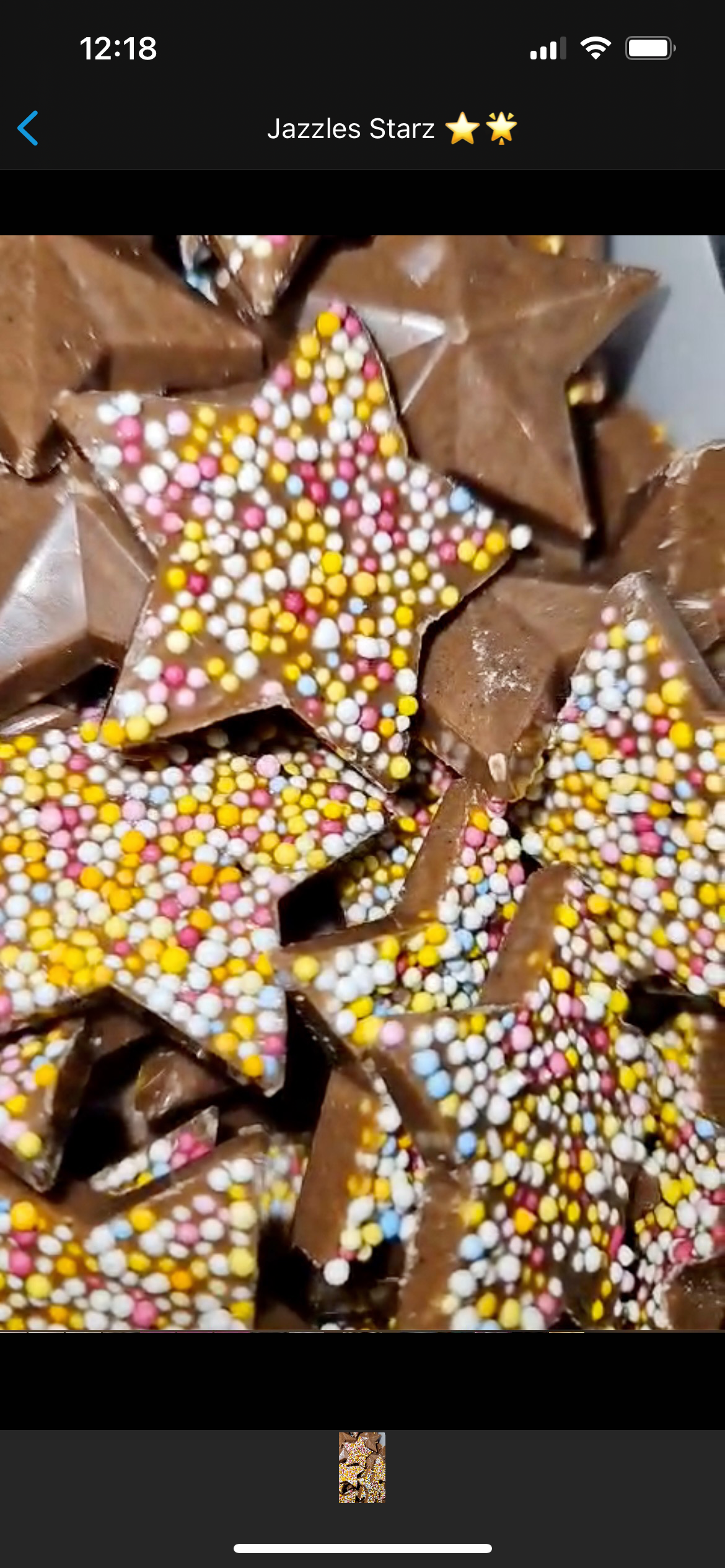 Cadburys hot chocolate cone