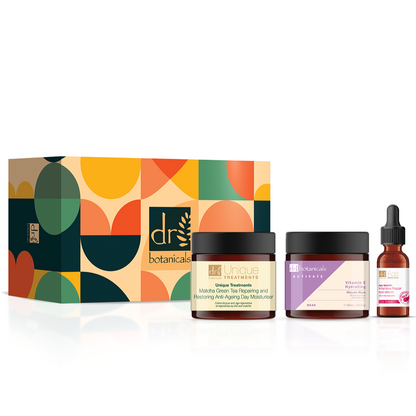 Age Specific Eye Serum, Phytochemical Mask & Matcha Green Tea Day Moisturiser