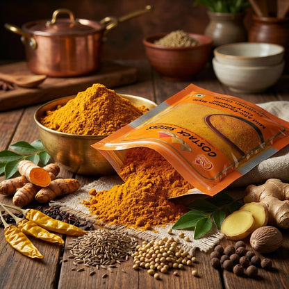 Costack Afro-Carribean Style Curry Powder (Re-sealable sachet)