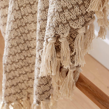 Marrakesh Eco-Friendly Super Soft Cotton Throws Lightweight Sustainable Recycled Cotton for Sofa Bed Chair Calming Colours By OLIVIA ROCCO