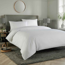 Mayfair Stripe Elegant Reversible Satin Duvet Cover Set with Comforter Multiple Sizes & Colours Luxurious Bedding Collection by OLIVIA ROCCO