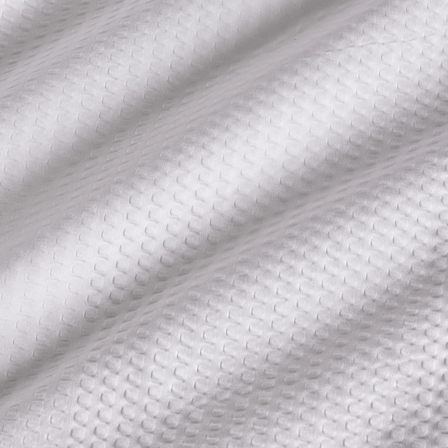Monaco Seersucker Duvet Cover Set Super Soft Durable Bedding with Pillowcases Grey and White Single Double King by OLIVIA ROCCO