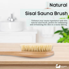 Natural Sisal or Bristle Body Brush for Dry Brushing and Showers