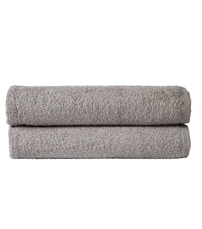 Pack of 2 Large Quick-Drying Lightweight Easycare Indus Valley Cotton Bath Sheets 80x140 cm for Home Travel Gym Holidays Multiple Colours by OLIVIA ROCCO