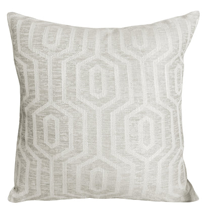 Paris Cushion Covers 2 Pack Modern Natural Decorative Square Scatter Cushions with Invisible Zipper for Sofa & Bed by OLIVIA ROCCO