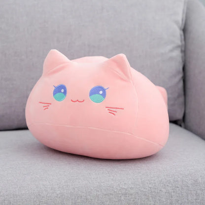 Cartoon Black Cat Doll Plush Toy Pillow Office Home Sofa Cushion Girls Dormitory Sleep Soft Stuffed Animal Decorative Pillow