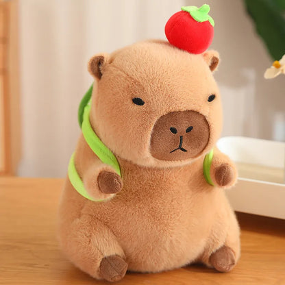 Trendy Capybara Plush Toy Cute Birthday Gift Children's Stuffed Animal Doll Transforming Plushie PP Cotton Material