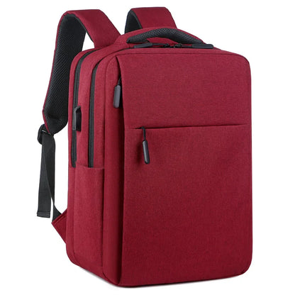 Multifunctional Backpack Men's Business Commuter Backpack USB Backpack Computer Bag Large Capacity Student Campus Schoolbag