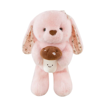 Adorable Long-Eared Rabbit Doll Plush Toy Children's Soothing Doll Birthday Gift Hanging Ear Rabbit Cloth Doll