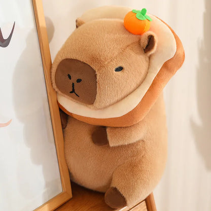 Trendy Capybara Plush Toy Cute Birthday Gift Children's Stuffed Animal Doll Transforming Plushie PP Cotton Material