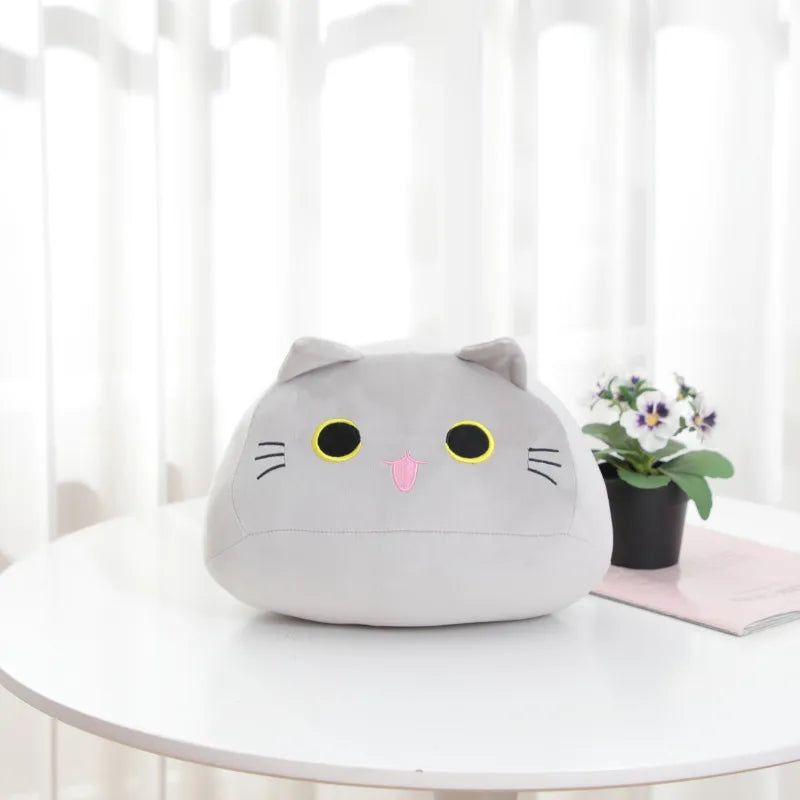 Cartoon Black Cat Doll Plush Toy Pillow Office Home Sofa Cushion Girls Dormitory Sleep Soft Stuffed Animal Decorative Pillow