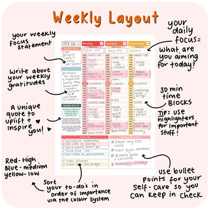 Pink Croc - Planning Journal
