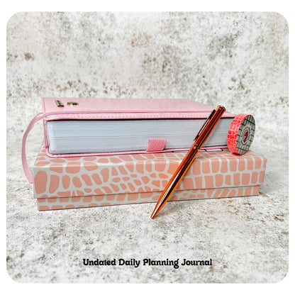Pink Croc - Planning Journal