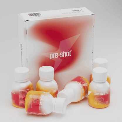 Pre-Workout Shot - Apple & Mango (6 x 60ml)