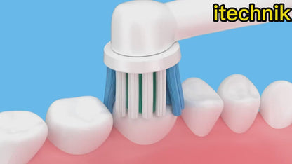 Pack of 4 Toothbrush Heads Brush Heads Suitable For Oral B Replacement Heads Refill Pro 500/1000/1500/3000/3757/5000/7000/7500/8000