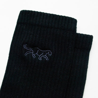 Black & White Ribbed 2 Pack Bamboo Sock Set