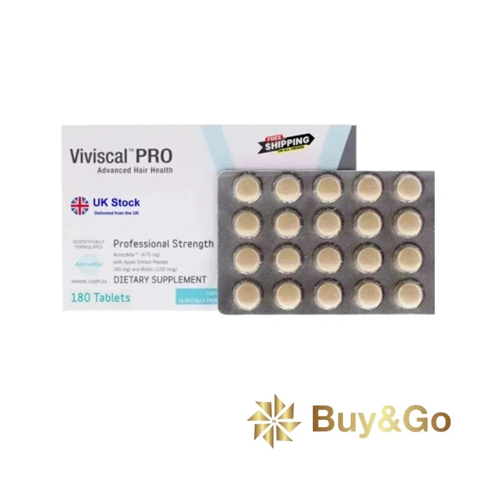 VIVISCAL PROFESSIONAL HAIR GROWTH FORMULA (180 TABLETS) pro strength men women
