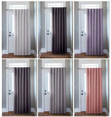 Thermal Door Curtain for Energy Efficiency and Noise Reduction 46x84 Inches Ideal for Living Rooms and Bedrooms by OLIVIA ROCCO