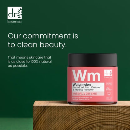 Watermelon Superfood 2-In-1 Cleanser & Makeup Remover 60ml