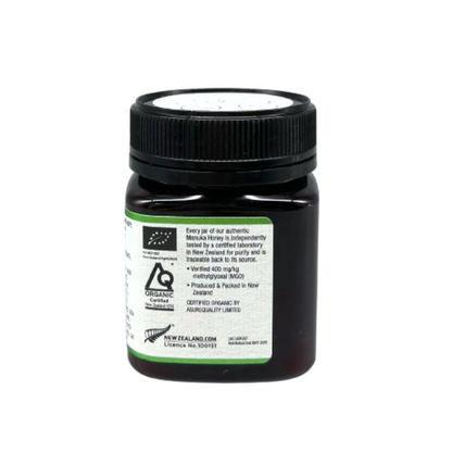 Wedderspoon High Potency Raw Manuka Honey 400 MGO 250g